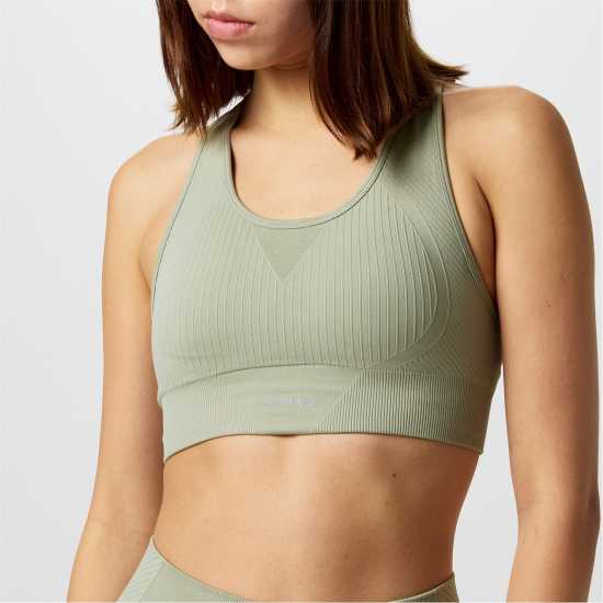 Usa Pro Crop Sports Bra Чай Спортни сутиени