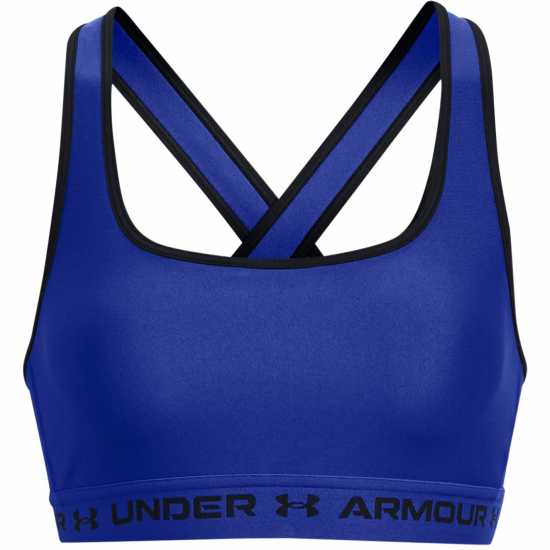 Under Armour Armour Medium Support Crossback Bra Womens Команда Роял Спортни сутиени