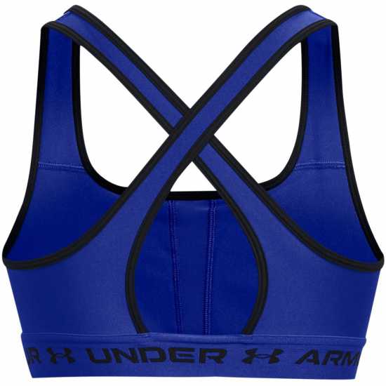 Under Armour Armour Medium Support Crossback Bra Womens Команда Роял Спортни сутиени