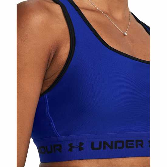 Under Armour Armour Medium Support Crossback Bra Womens Команда Роял Спортни сутиени