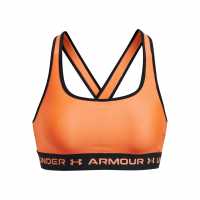 Under Armour Armour Medium Support Crossback Bra Womens Sunset Спортни сутиени