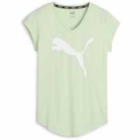 Puma Favorite Heather Cat Tee Свежа мента Футболни тренировъчни горнища