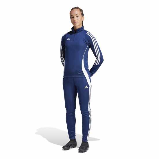 Adidas Tiro 24 Training Tracksuit Bottoms Womens Отбор Нави Син Футболни екипи за бягане