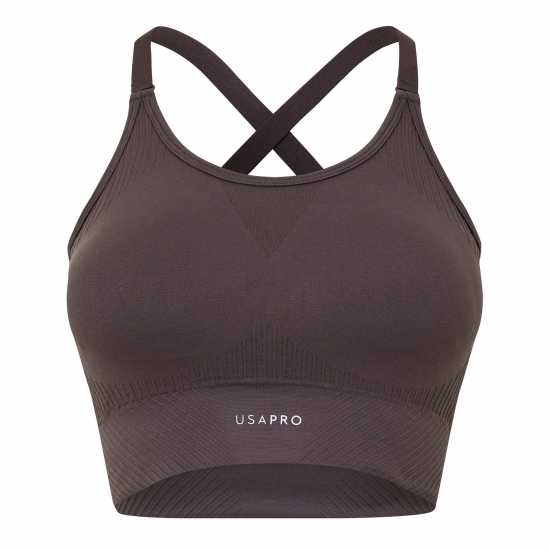 Usa Pro Seamless Adjustable Sports Bra Cooling Oasis Спортни сутиени