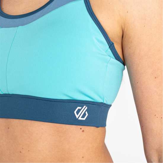 Dare2B Dare 2B 2B Mantra Sports Bra Low Impact Womens МдбркГрън/Син Спортни сутиени