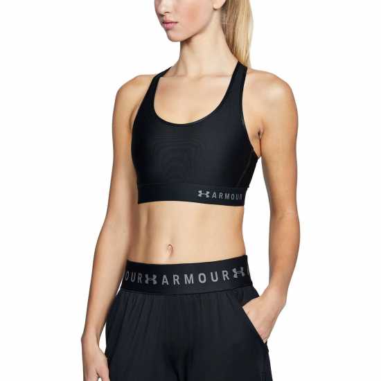 Under Armour Сутиен Mid Keyhole Bra Ladies  Дамски спортни сутиени