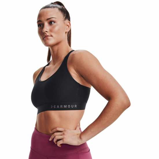 Under Armour Сутиен Mid Keyhole Bra Ladies  Дамски спортни сутиени