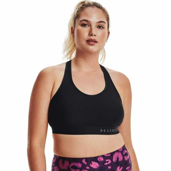 Under Armour Сутиен Mid Keyhole Bra Ladies  Дамски спортни сутиени