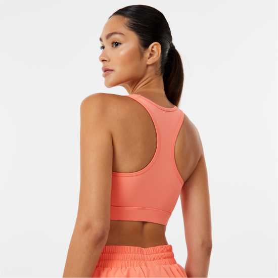 Workwear Спортен Сутиен За Средно Натоварване Usa Pro Medium Sports Bra Coral Спортни сутиени