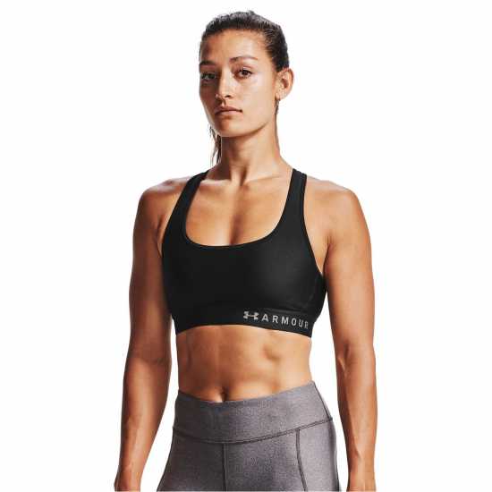 Under Armour Дамски Спортен Сутиен Mid Support Crossback Sports Bra Ladies  Спортни сутиени