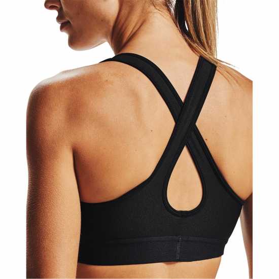 Under Armour Дамски Спортен Сутиен Mid Support Crossback Sports Bra Ladies  Спортни сутиени