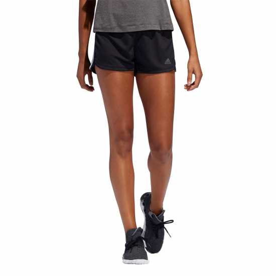 Adidas Спортни Шорти Pacer Three Stripes Womens Knit Performance Shorts  Дамски клинове за фитнес