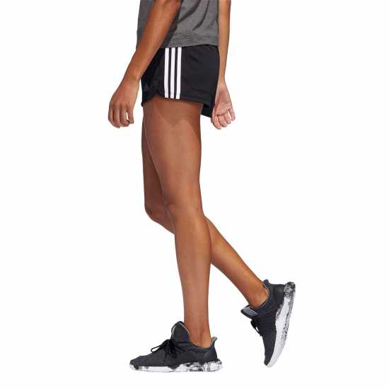 Adidas Спортни Шорти Pacer Three Stripes Womens Knit Performance Shorts  Дамски клинове за фитнес