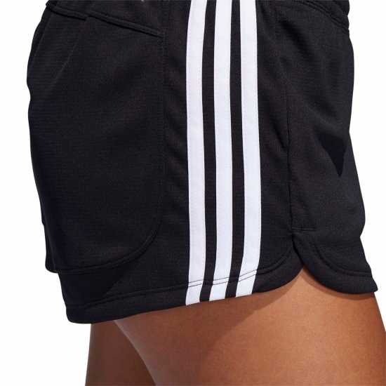 Adidas Спортни Шорти Pacer Three Stripes Womens Knit Performance Shorts  Дамски клинове за фитнес