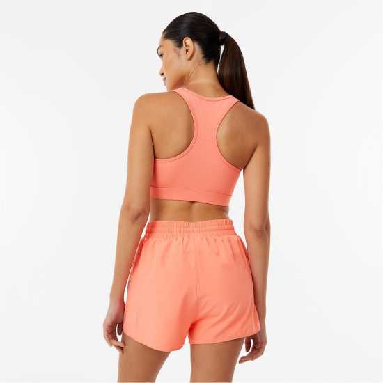 Usa Pro Дамски Шорти 2-In-1 Runner Shorts Womens Coral Дамски клинове за фитнес