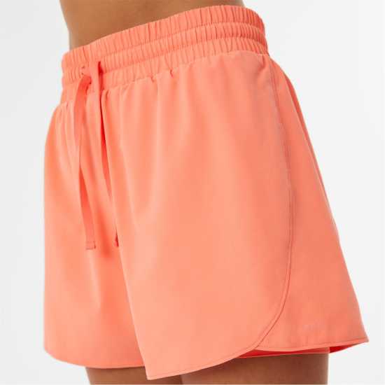 Usa Pro Дамски Шорти 2-In-1 Runner Shorts Womens Coral Дамски клинове за фитнес