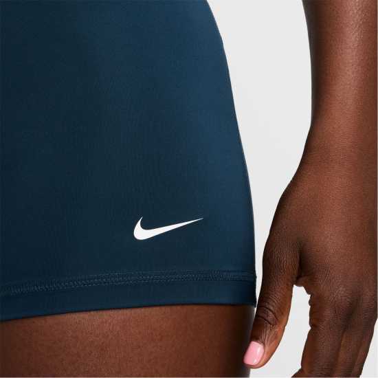 Nike Дамски Шорти Pro Three Inch Shorts Womens Армейска нави Дамски клинове за фитнес