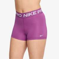 Nike Дамски Шорти Pro Three Inch Shorts Womens Гореща фуксия Атлетика