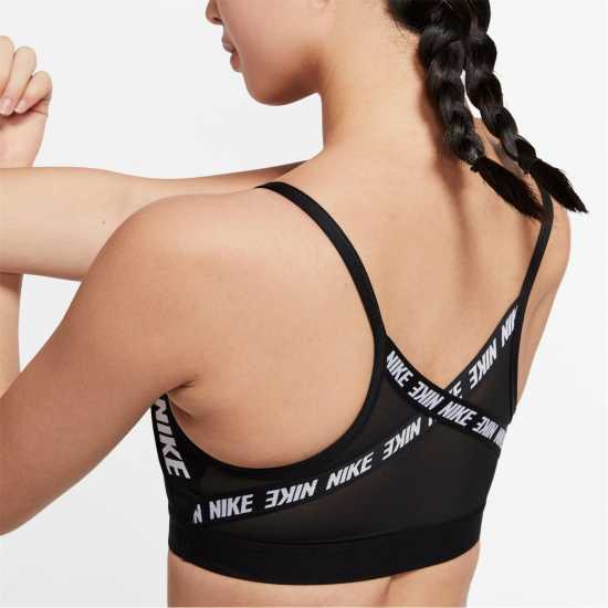 Nike Indy Women's Light-Support Logo Sports Bra  Спортни сутиени