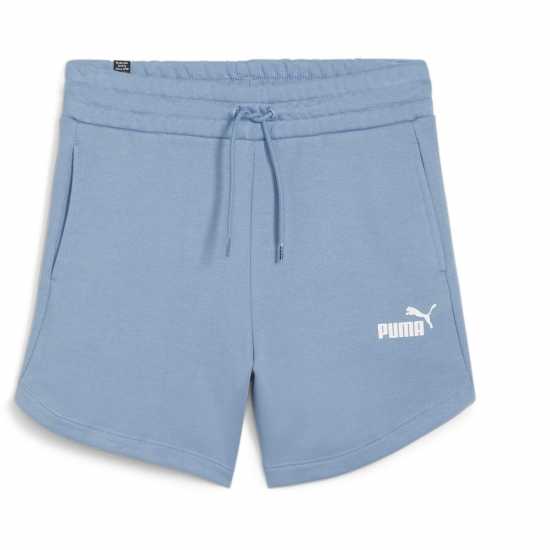 Puma Fleece Jogger Shorts Women's Бяло/Синьо 