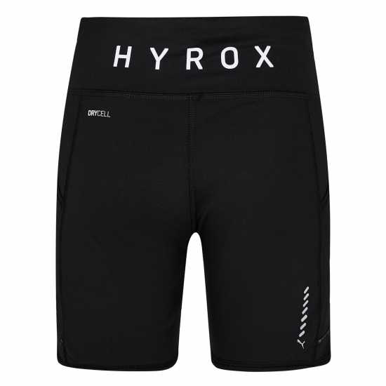 Puma Дамски Шорти Hyrox Performance Shorts Womens Стъкло/Черно Дамски клинове за фитнес