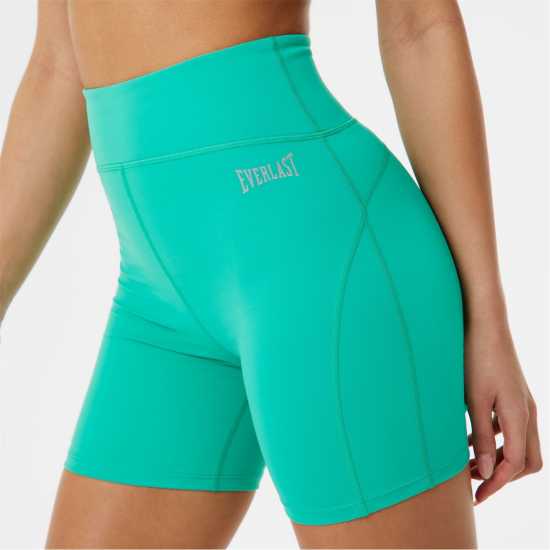 Дамски Шорти Everlast Contour Panel Shorts Womens Холи зелено Дамски клинове за фитнес