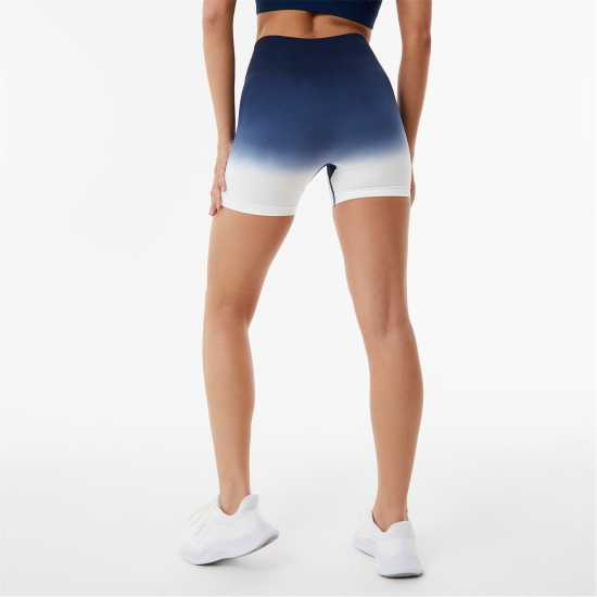 Usa Pro Ombre 5 Inch Shorts Navy/White Дамски клинове за фитнес