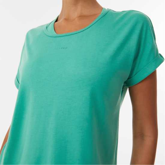 Usa Pro Short Sleeve Sports T-Shirt Womens dusky green Атлетика