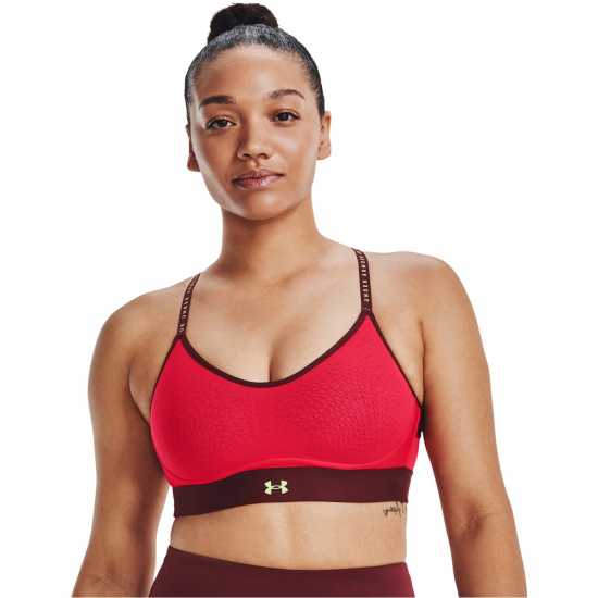 Under Armour Infinity Low Sports Bra RadioRed Спортни сутиени