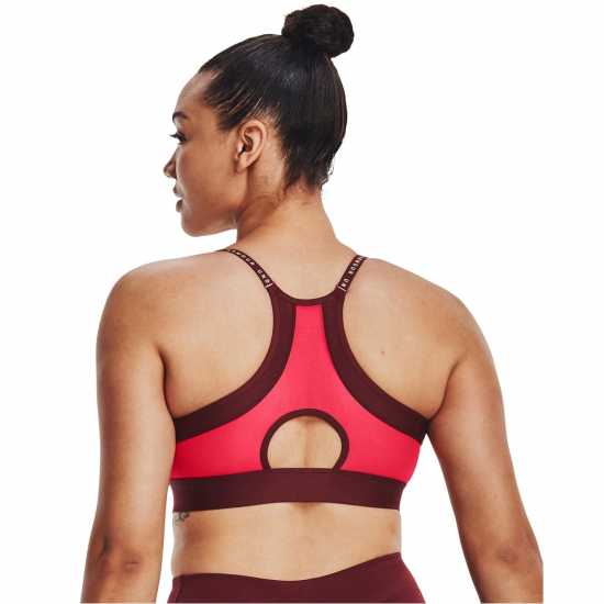 Under Armour Infinity Low Sports Bra RadioRed Спортни сутиени