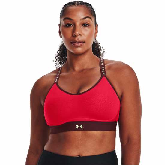 Under Armour Infinity Low Sports Bra RadioRed Спортни сутиени