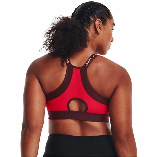 Under Armour Infinity Low Sports Bra RadioRed Спортни сутиени