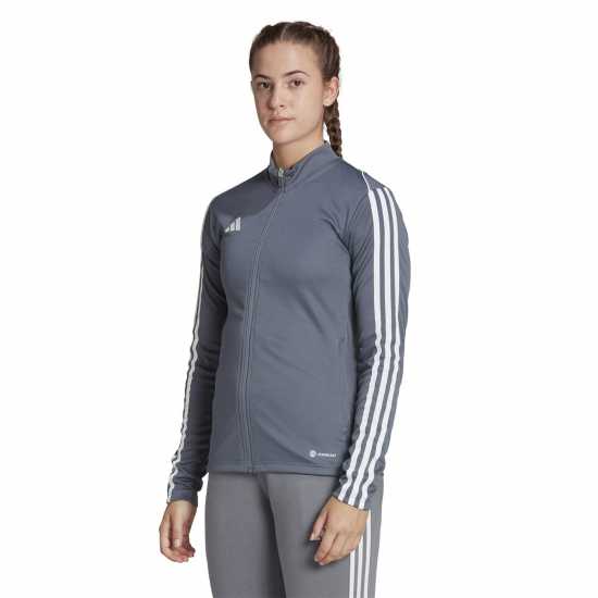 Adidas Tiro 23 League Sweat Jacket Екип Onix Футболни екипи за бягане