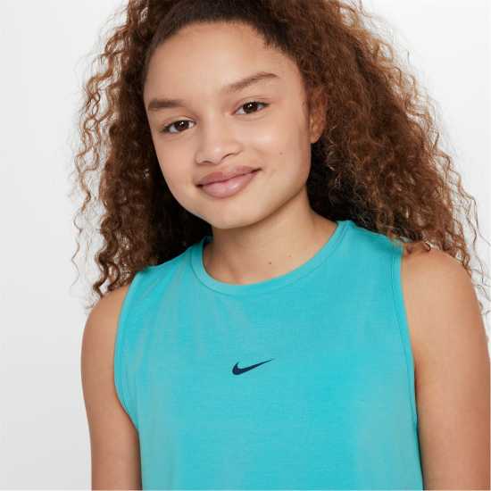 Nike Dri-FIT Swoosh Big Kids' (Girls') Tank Sports Bra  Детски потници