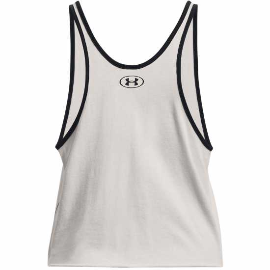 Under Armour Armour Pjt Rck Q3 Arena Tank Gym Vest Womens Бяла глина Атлетика