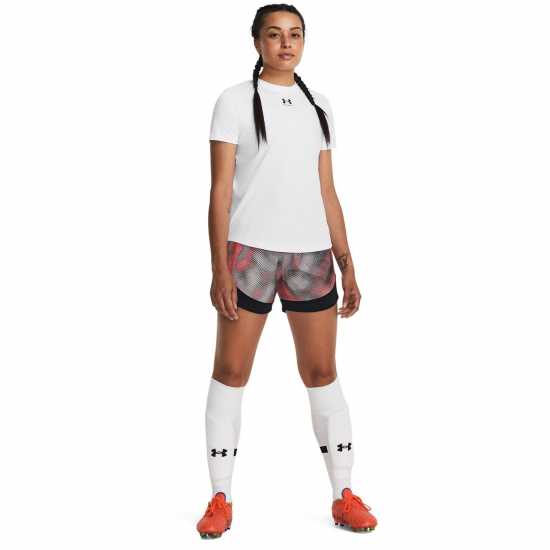 Under Armour W's Ch. Pro Shorts PRNT Beta/White Дамски къси панталони