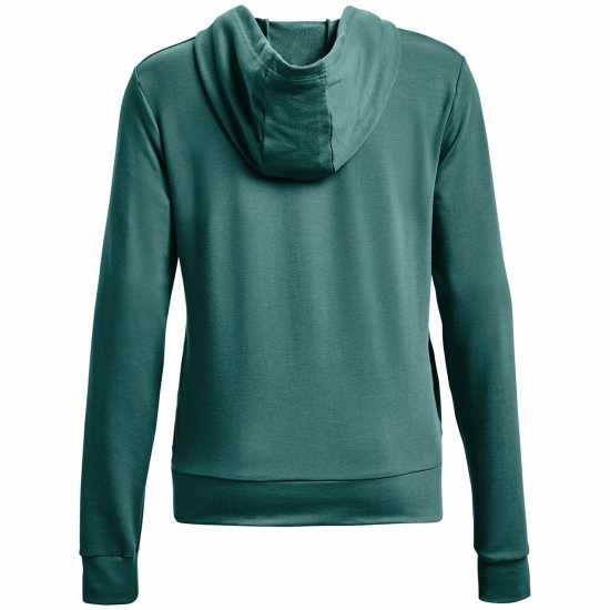 Under Armour Armour Rival Terry Oth Hoodie Womens Зелено Дамски суичъри и блузи с качулки