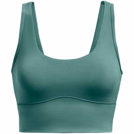 Under Armour Meridian Fitted Crop Tank Womens Зелено Атлетика