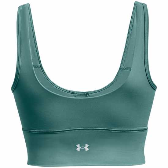 Under Armour Meridian Fitted Crop Tank Womens Зелено Атлетика