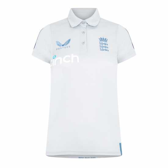 Castore England Cricket Women's Training Polo  Дамски тениски с яка