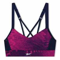 Reebok Lux Strappy Sports Bra Womens Medium Impact Векнав Спортни сутиени