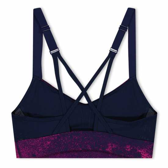 Reebok Lux Strappy Sports Bra Womens Medium Impact Векнав Спортни сутиени