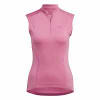 Adidas The Sleeveless Cycling Top Womens  Дамски горнища с цип