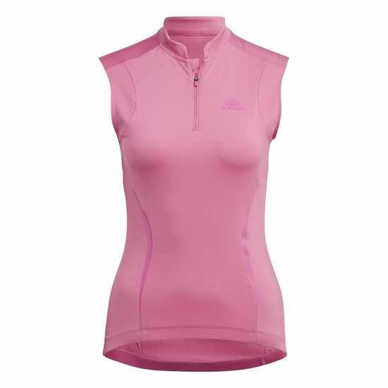 Adidas The Sleeveless Cycling Top Womens  Дамски горнища с цип