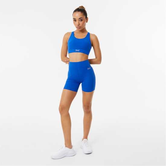 Everlast Medium Support Sports Bra Womens Кобалт Спортни сутиени