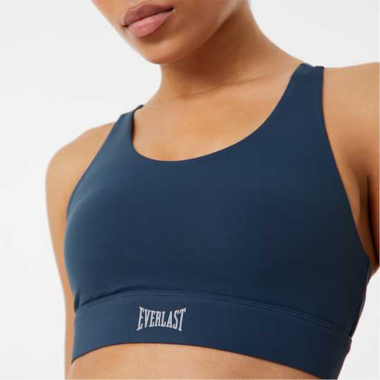 Everlast Medium Support Sports Bra Womens Полунощ Спортни сутиени