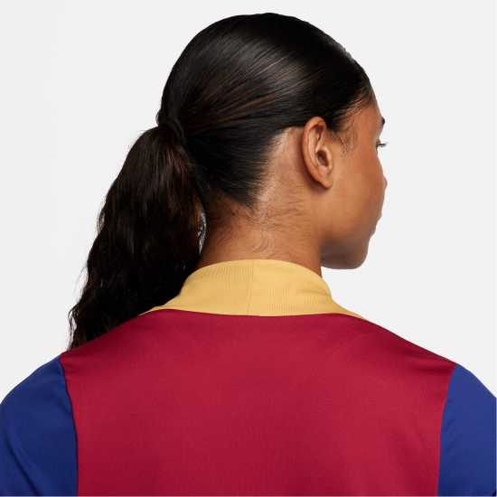 Nike Fc Barcelona Dri-Fit Strike Drill Top Womens  Дамски горнища с цип