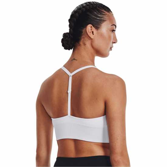 Under Armour Seamless Sports Bra Бяло 