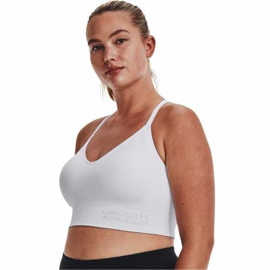 Under Armour Seamless Sports Bra Бяло 