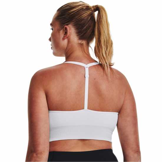 Under Armour Seamless Sports Bra Бяло 